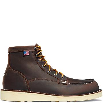 Danner Bull Run Moc Tå 6" Stövlar Dam Bruna | SE4462HK