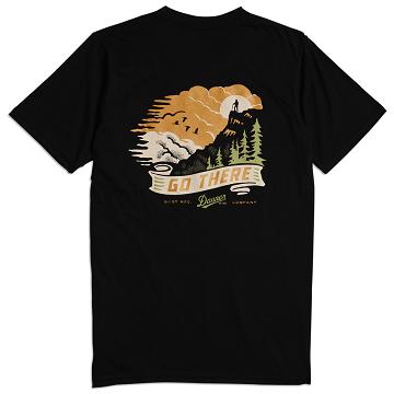 Danner Go There T-Shirt Kläder Dam Svarta | SE4599HK