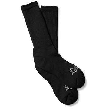 Danner Merino Midweight Uniform Socks Crew Strumpor Herr Svarta | SE4950GL