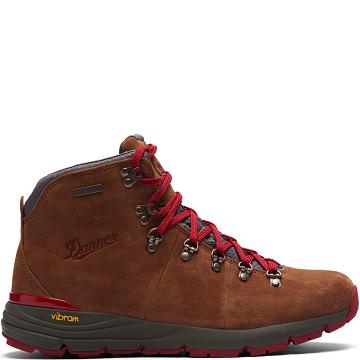 Danner Mountain 600 4.5" Vandringskängor Dam Bruna Röda | SE4410HK