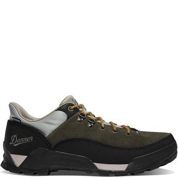 Danner Panorama Low 4" Vandringsskor Herr Svarta Olivgröna | SE4778SO