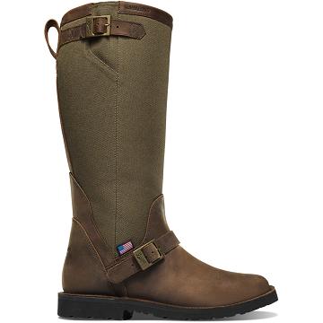 Danner San Angelo Snake Boot 17" Square Tå Jaktkängor Herr Bruna | SE4754JJ