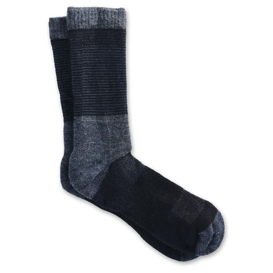 Danner Bull Run Socks Crew Strumpor Herr Svarta Grå | SE4934DN