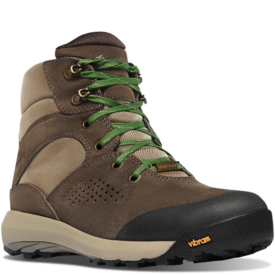 Danner Inquire Mid Vandringskängor Dam Bruna Gröna | SE4420DN