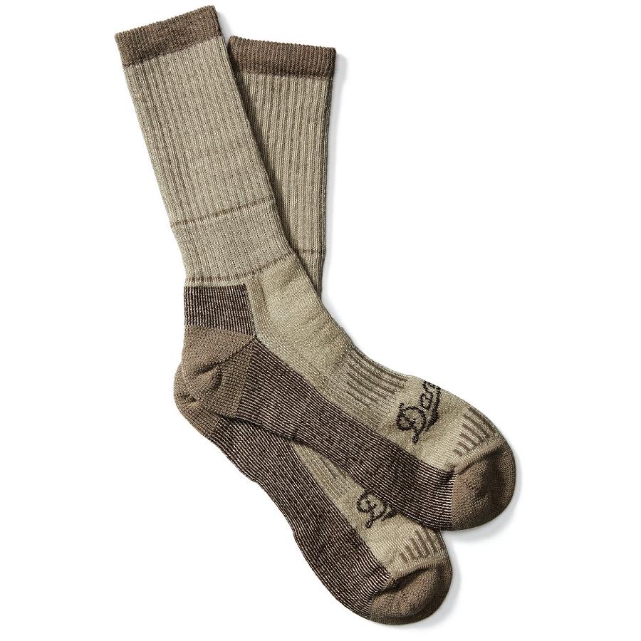 Danner Merino Midweight Hunting Socks Crew Strumpor Herr Bruna | SE4959DN