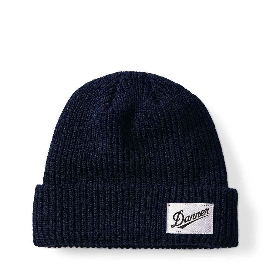 Danner Räfflad Beanie Hatt Dam Marinblå | SE4581IS