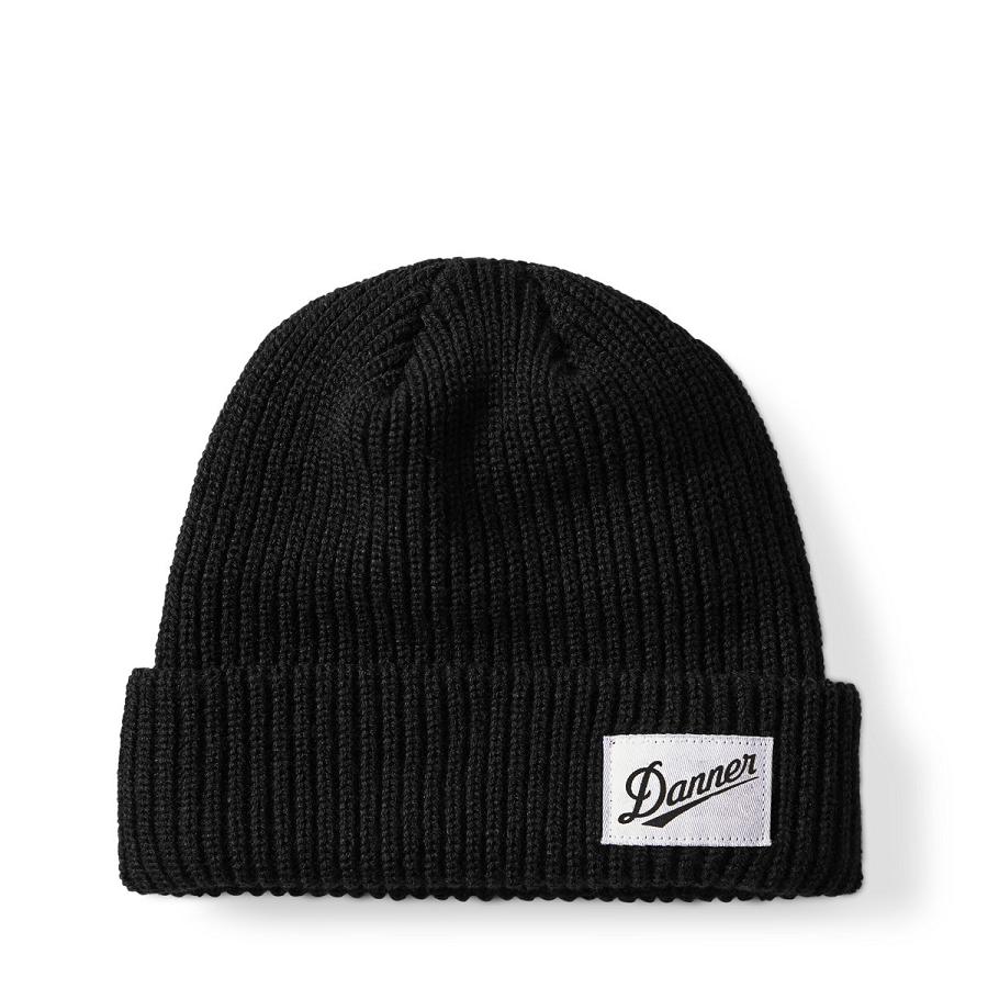 Danner Räfflad Beanie Hatt Herr Svarta | SE5004AP