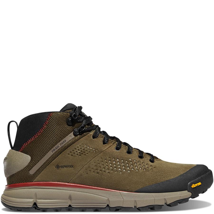 Danner Trail 2650 GTX Mid Skor Herr Olivgröna | SE4674SO