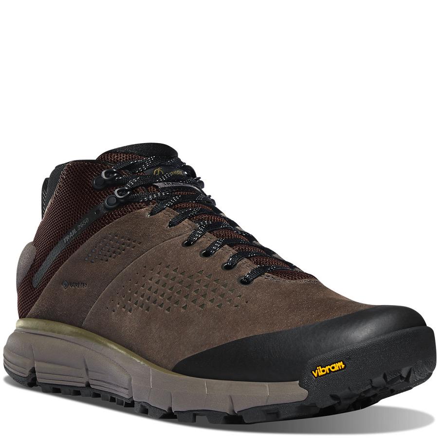 Danner Trail 2650 GTX Mid Vandringsskor Herr Bruna Gröna | SE4769EX