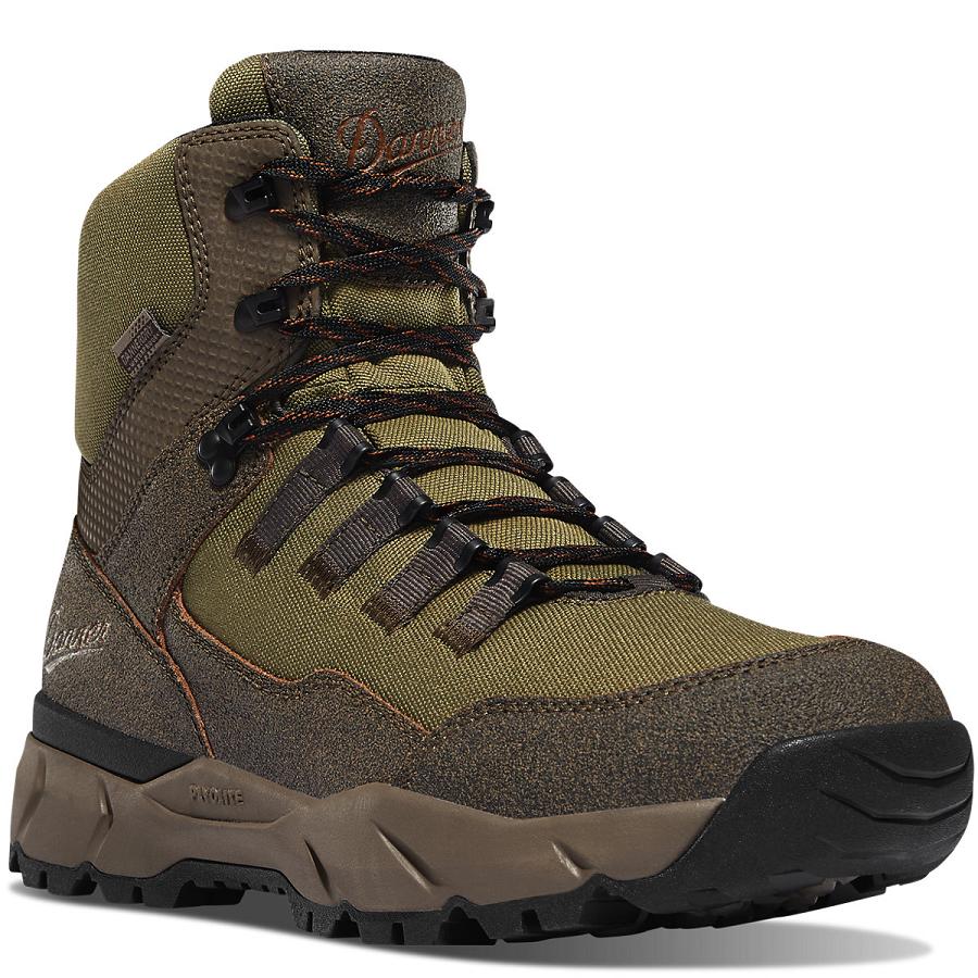 Danner Vital Trail Vandringskängor Herr Bruna Olivgröna | SE4823NB